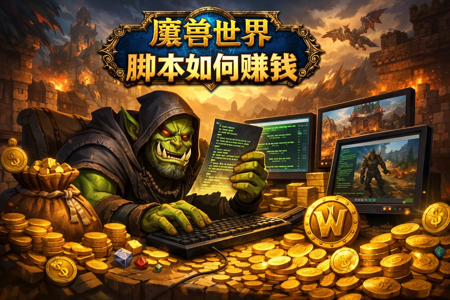 魔兽世界脚本如何赚钱