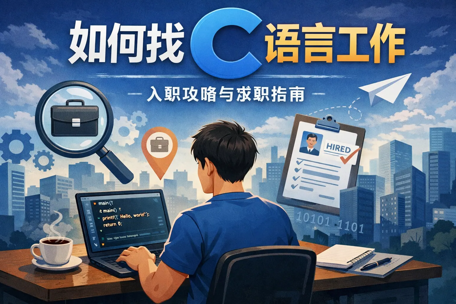 如何找c语言工作
