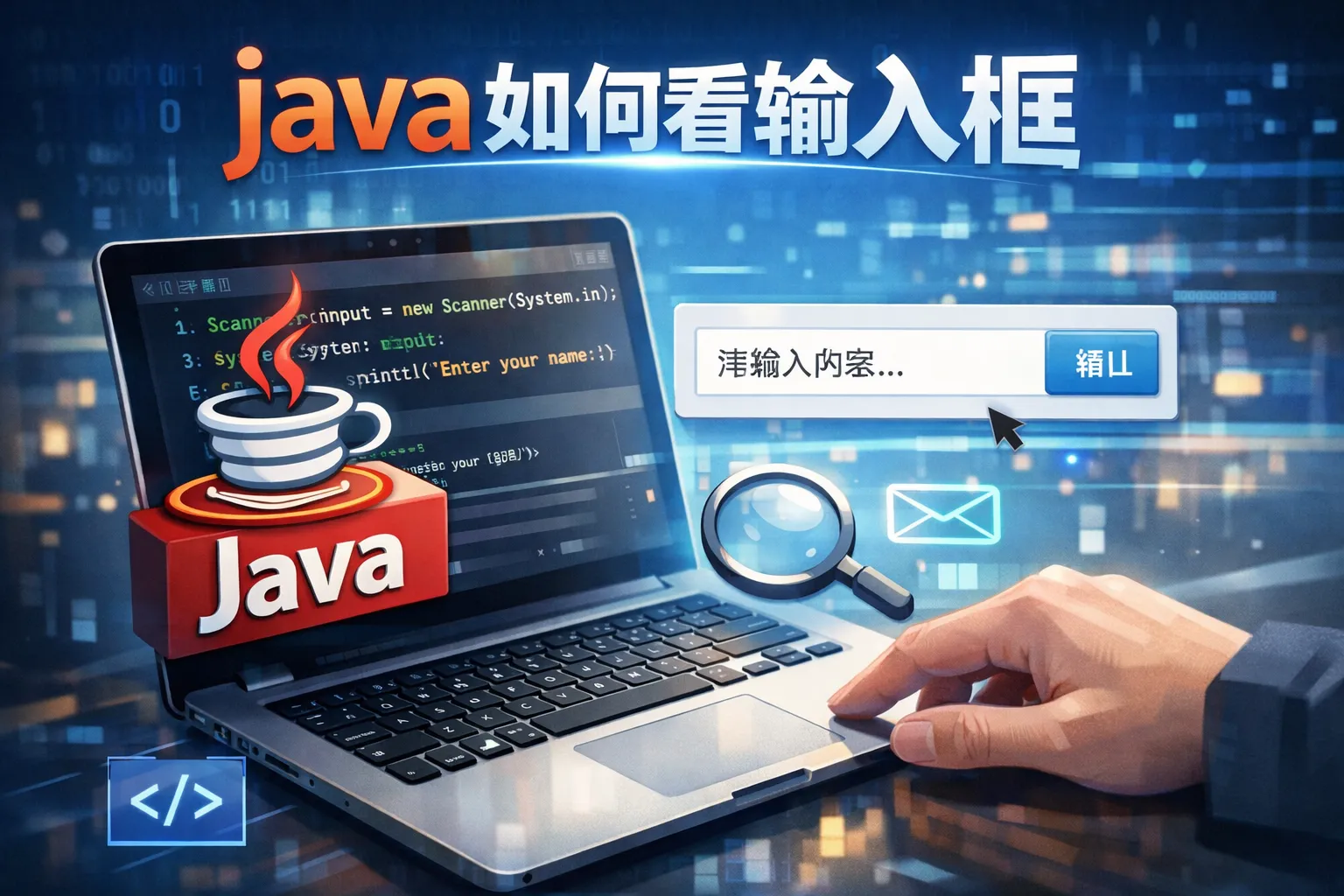 java如何看输入框