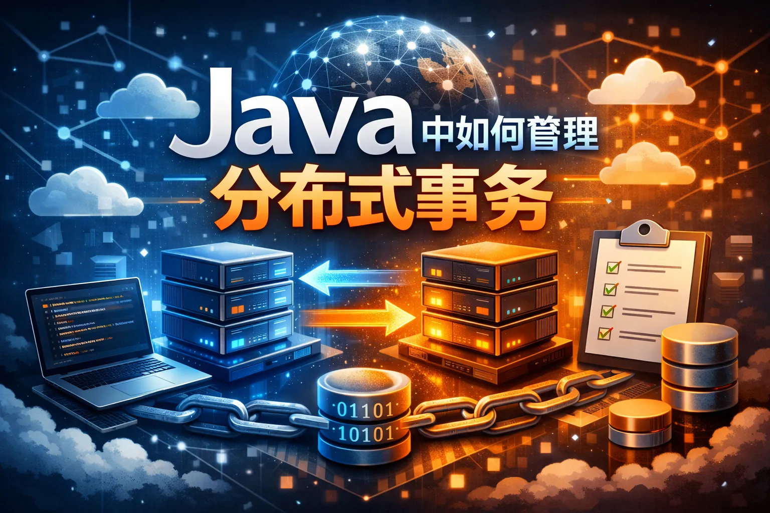 java中如何管理分布式事物