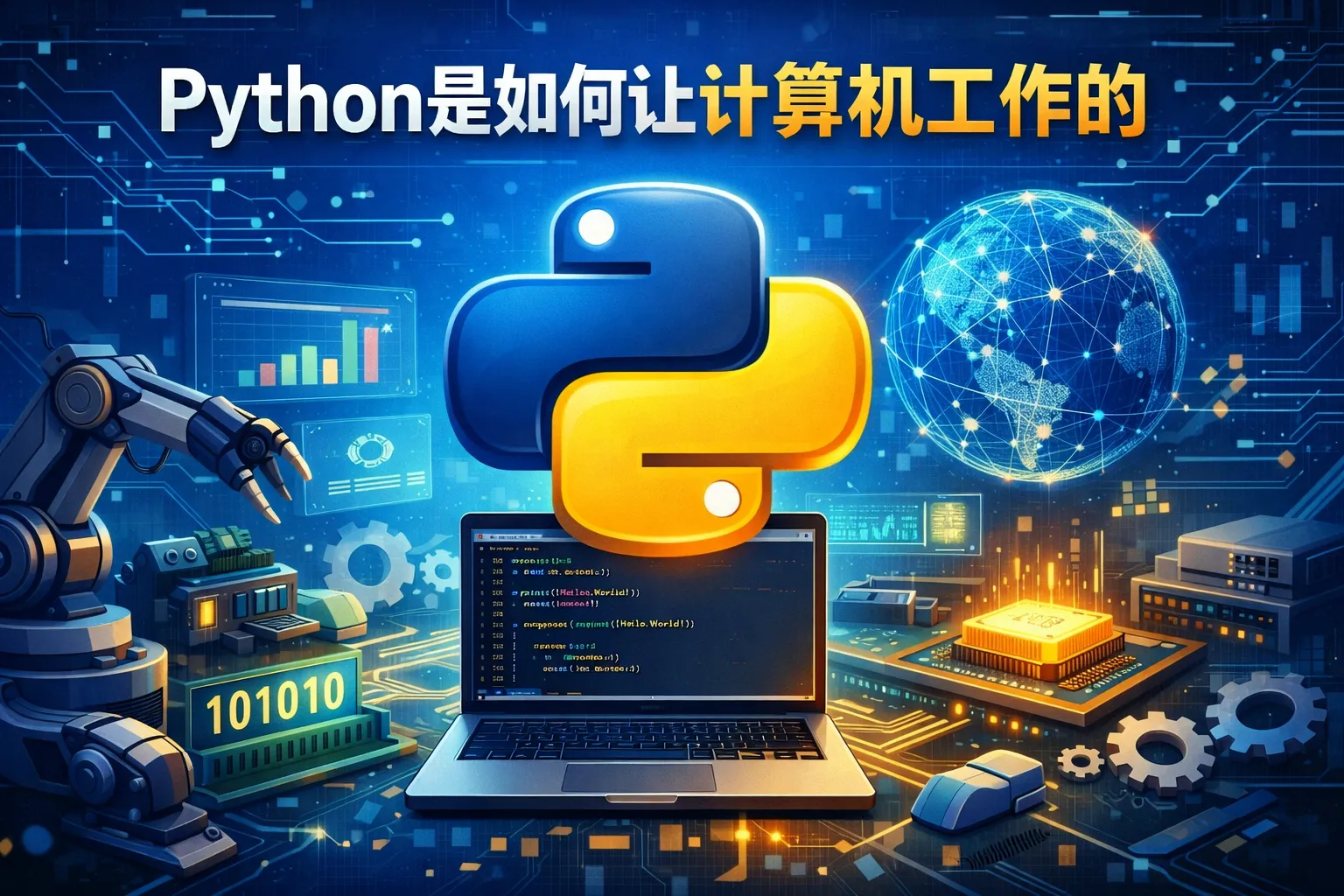 python是如何让计算机工作的