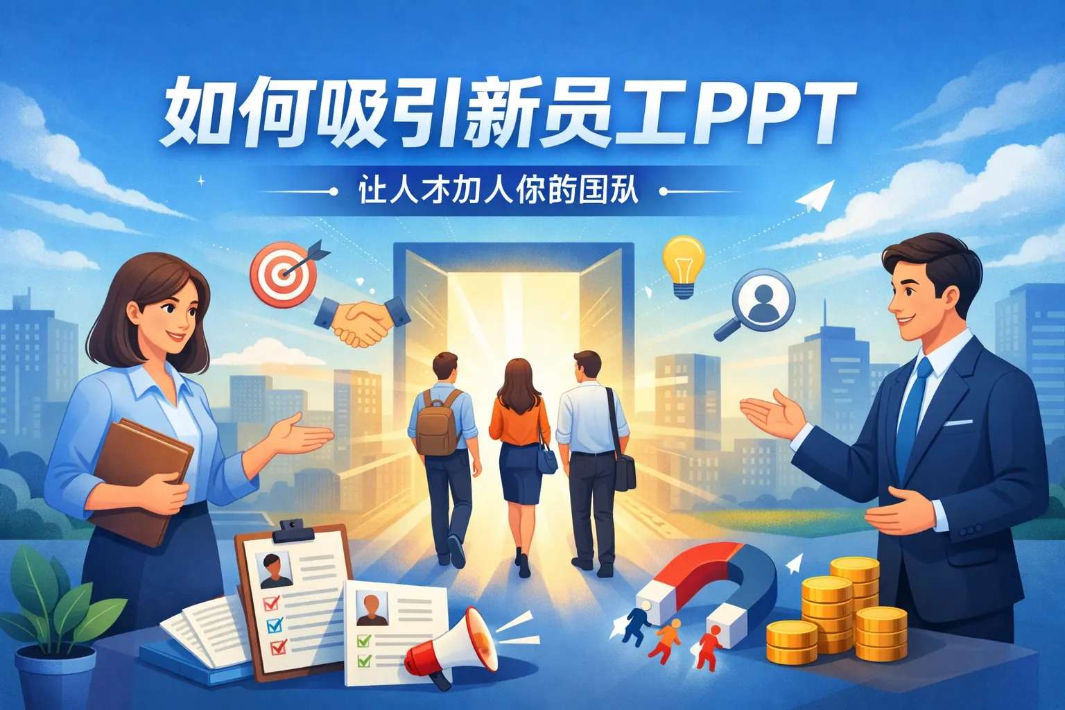 如何吸引新员工PPT