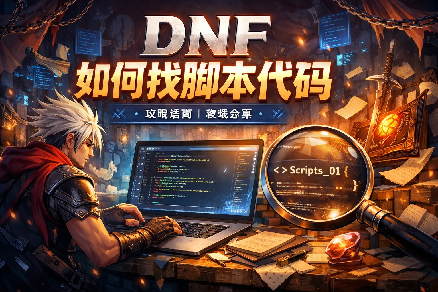 dnf如何找脚本代码