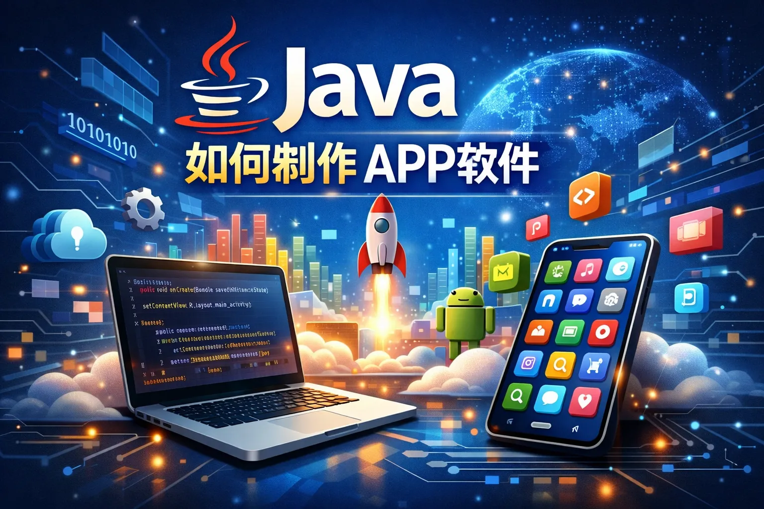 java如何制作app软件