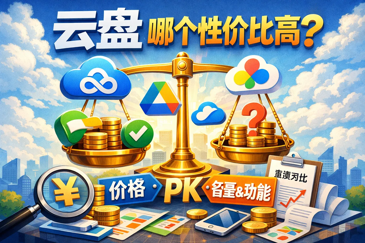 云盘 哪个性价比高