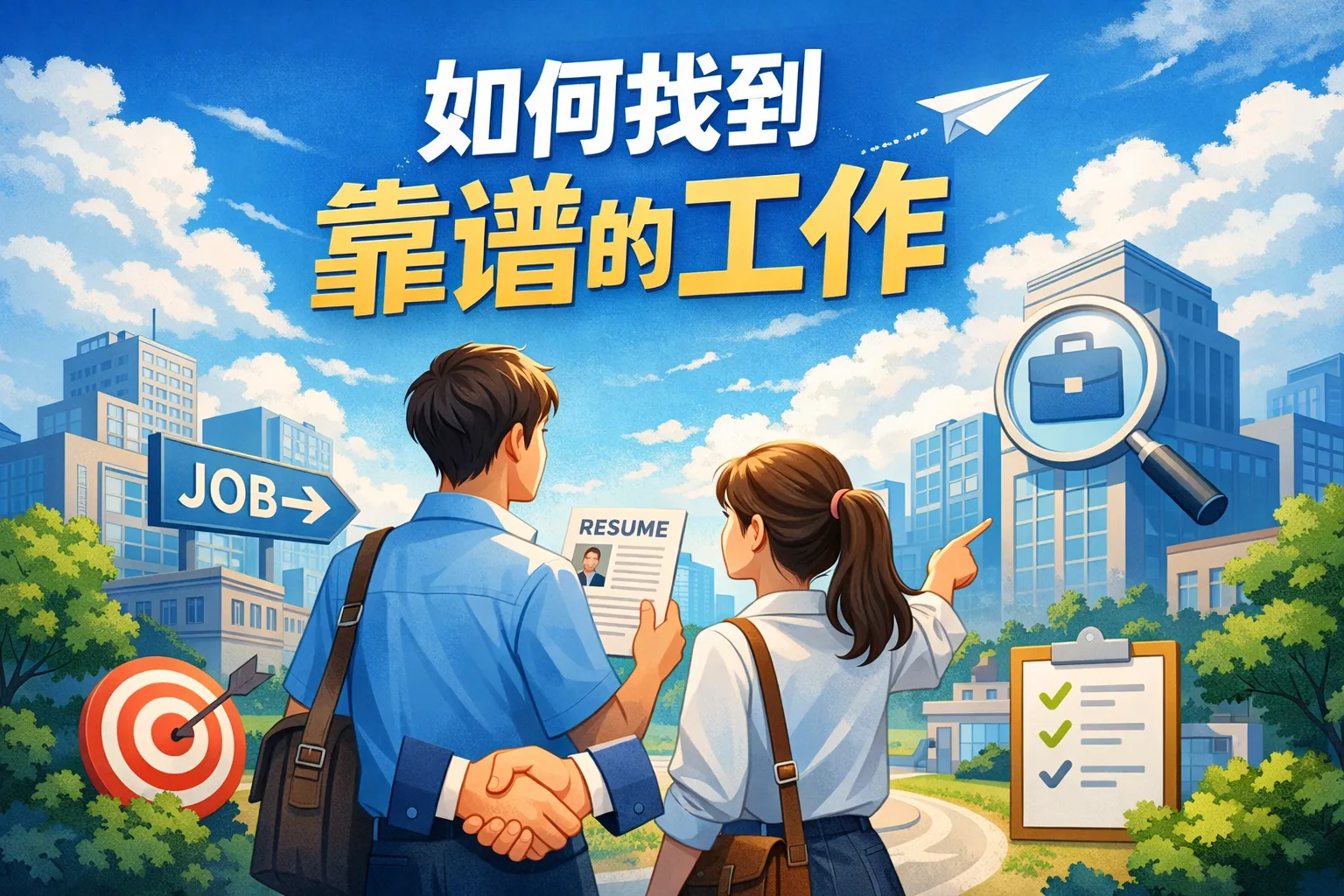 如何找到靠谱的工作