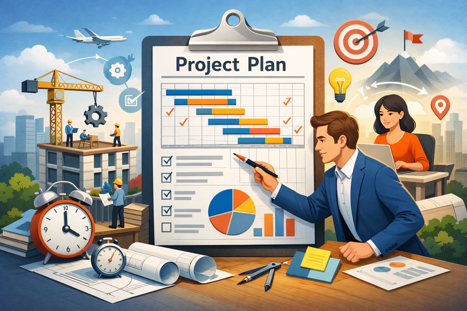 如何执行项目计划