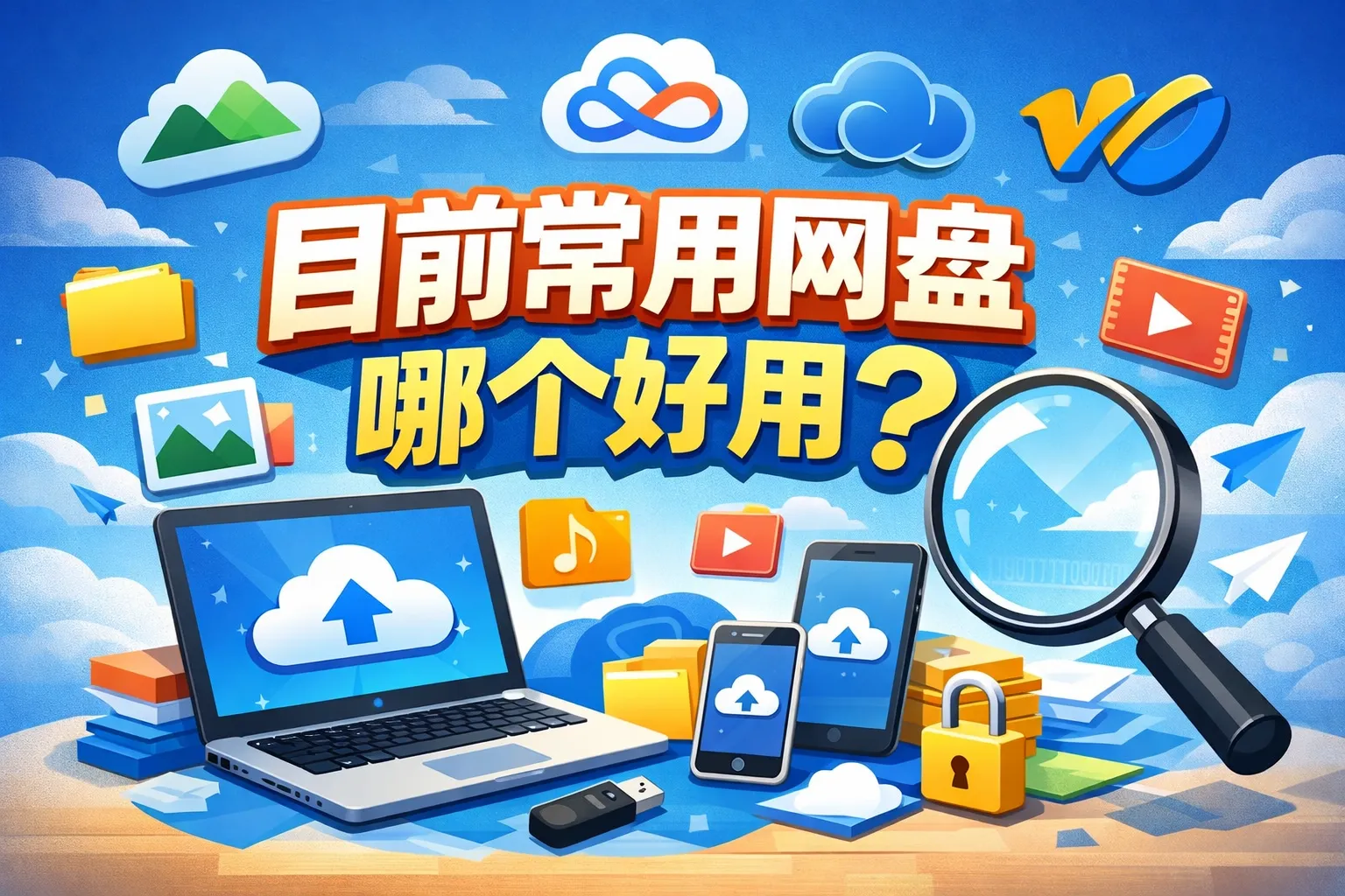目前常用网盘哪个好用