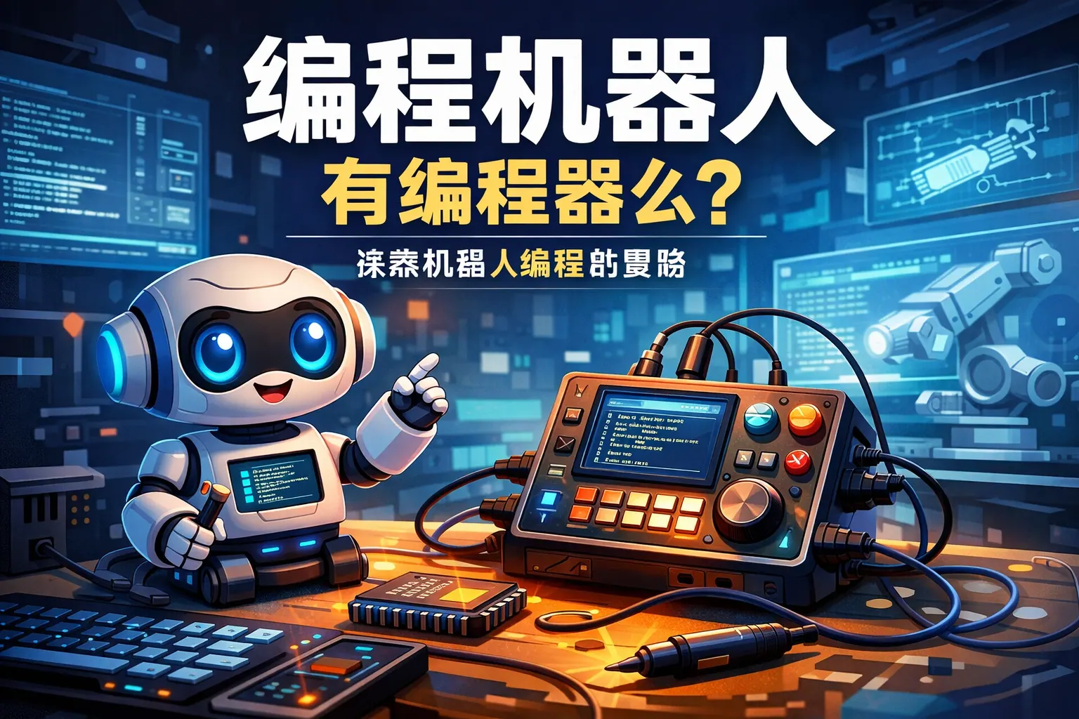 编程机器人 有编程器么