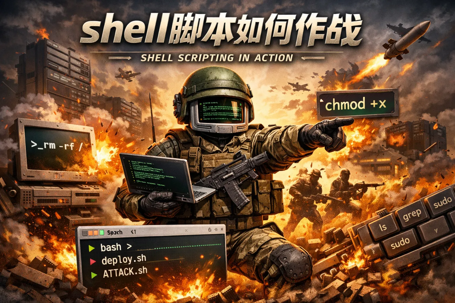 shell脚本如何作战