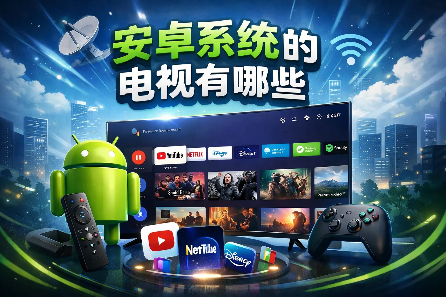 安卓系统的电视有哪些