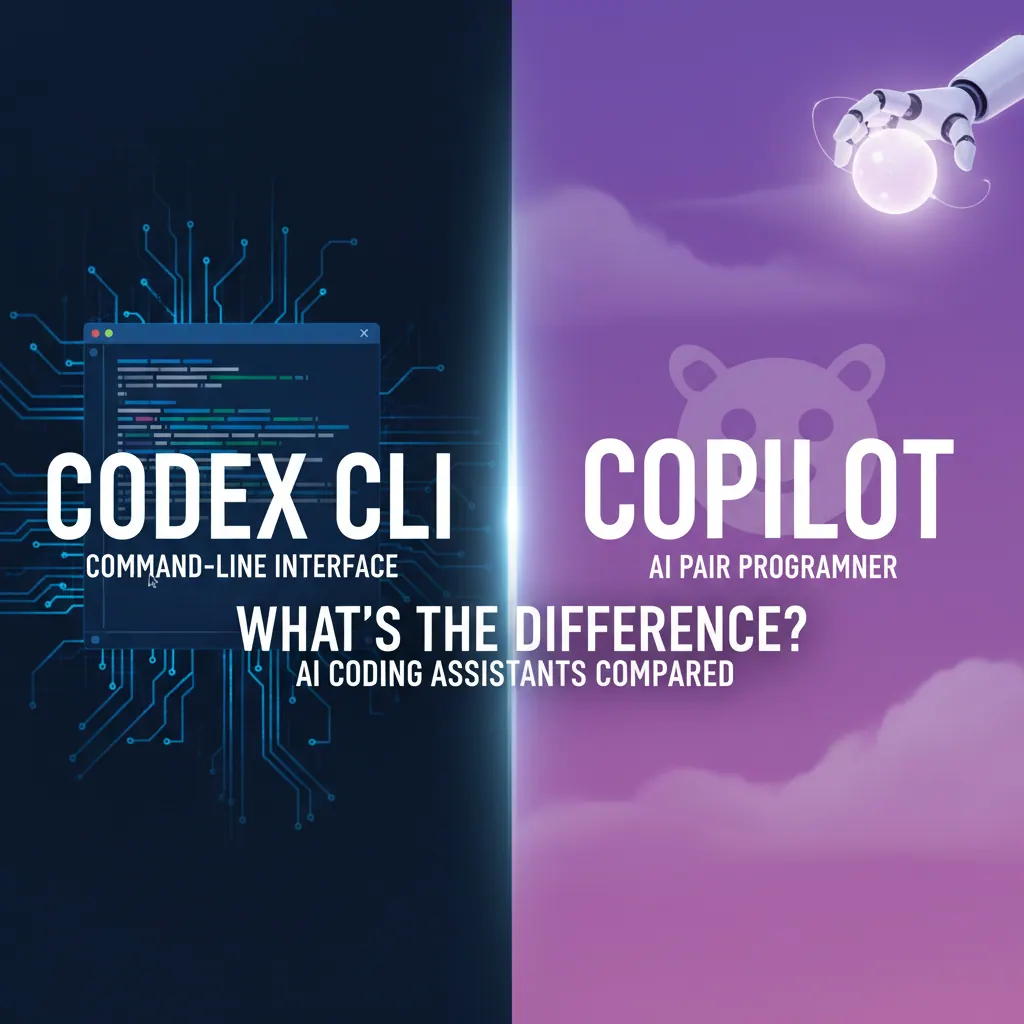 Codex CLI 和 GitHub Copilot 有什么区别