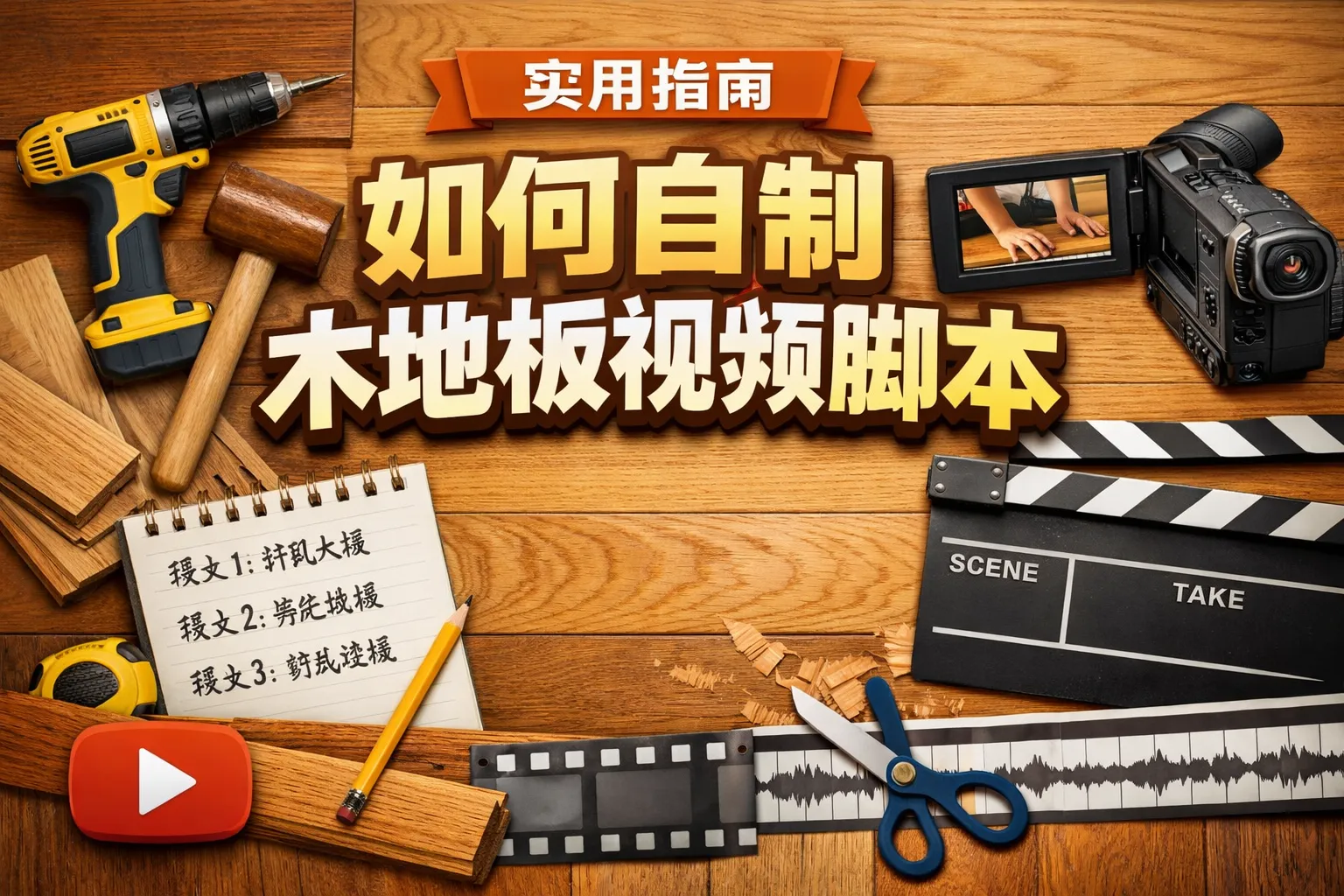 如何自制木地板视频脚本