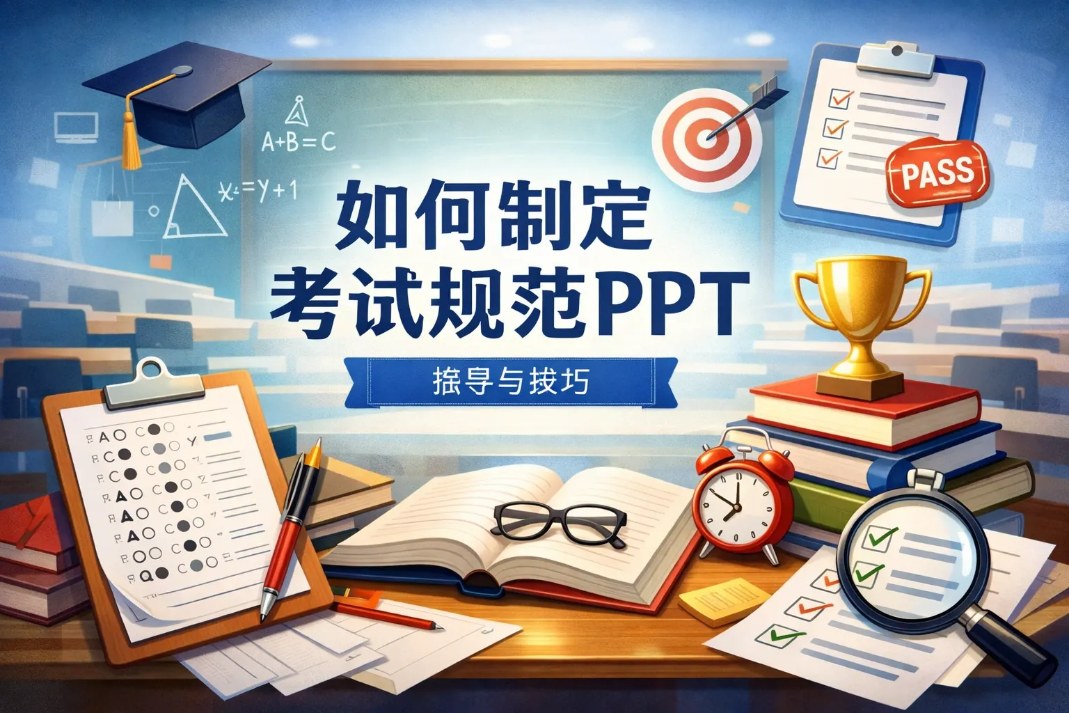 如何制定考试规范PPT