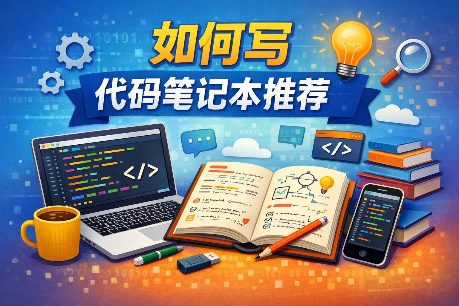 如何写代码笔记本推荐
