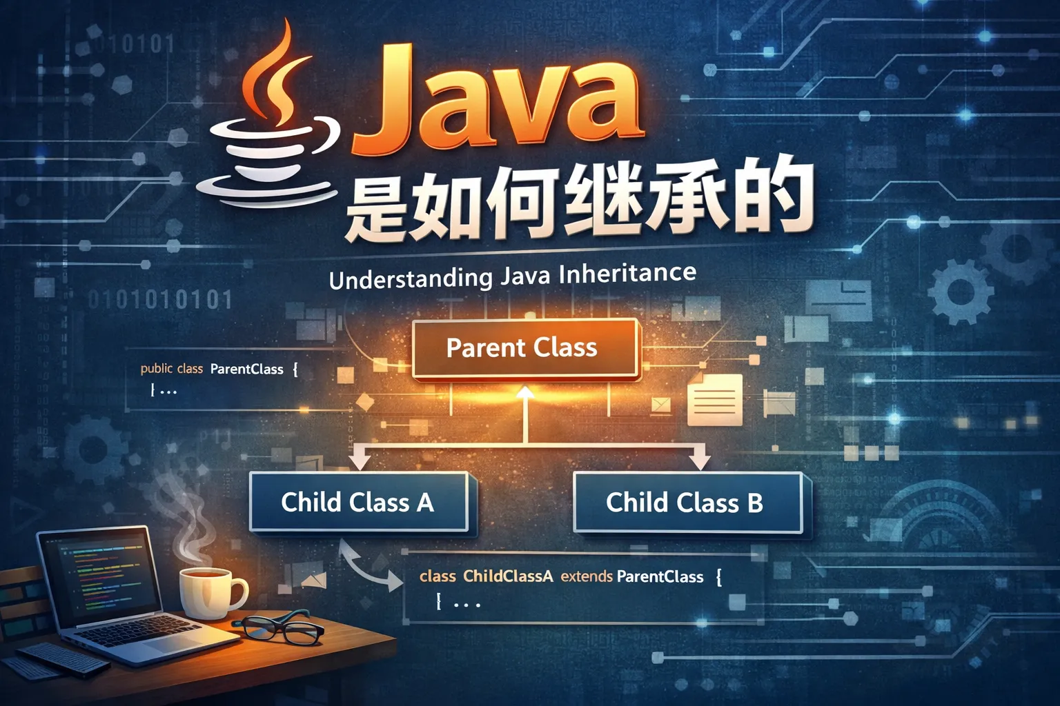 java 是如何继承的