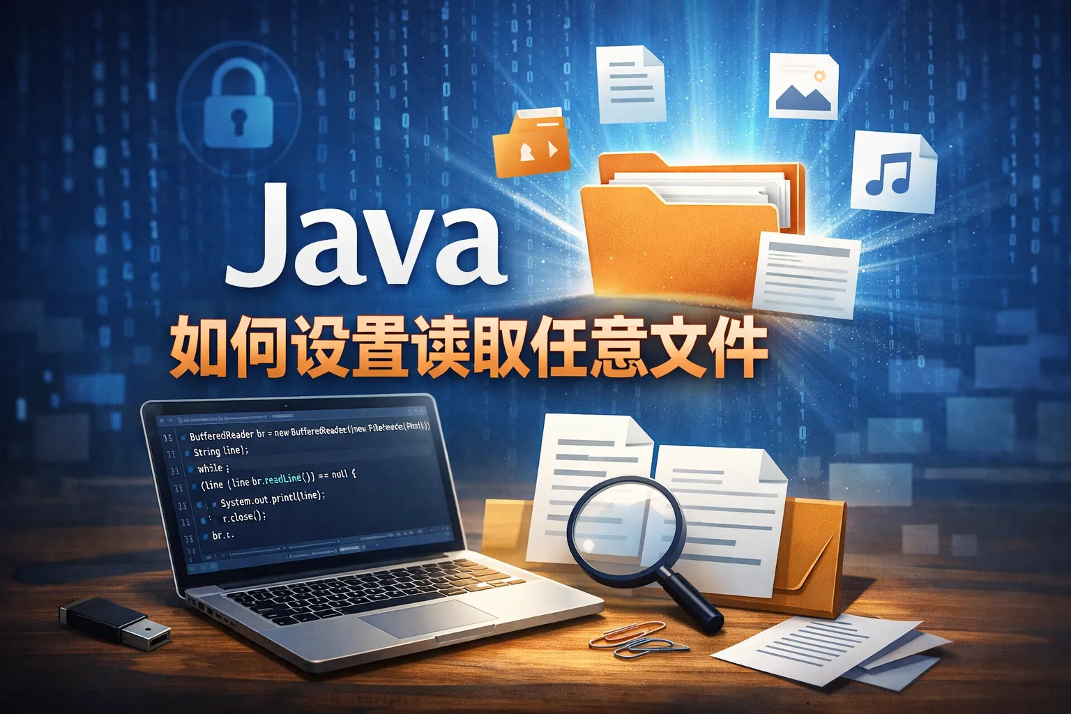 java如何设置读取任意文件