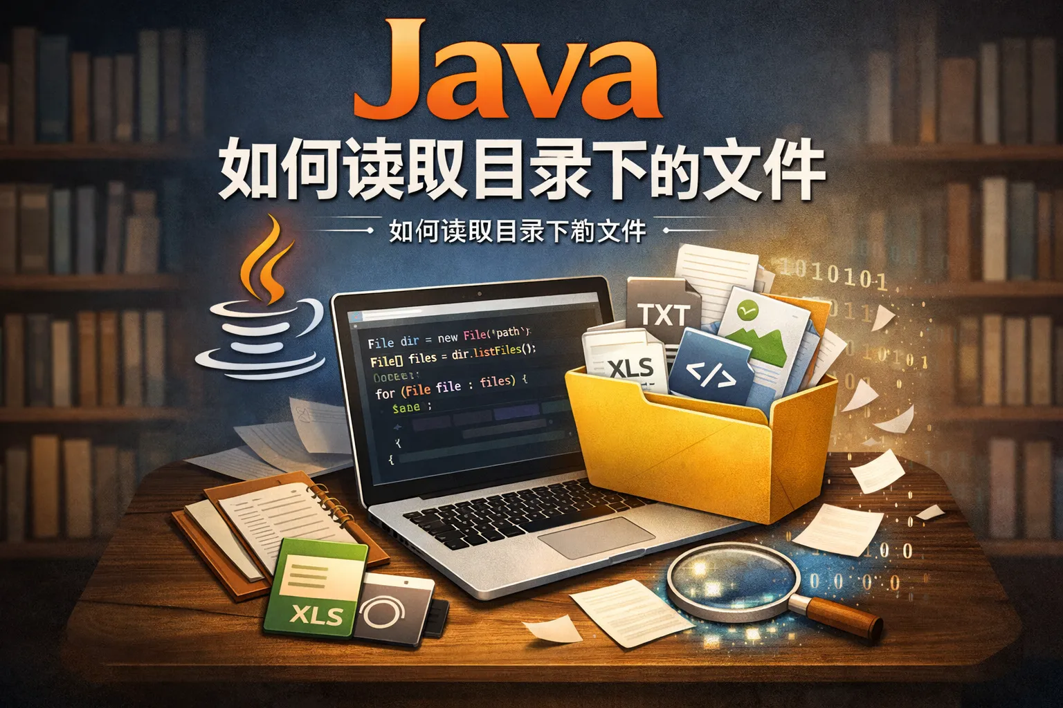 java如何读取目录下的文件