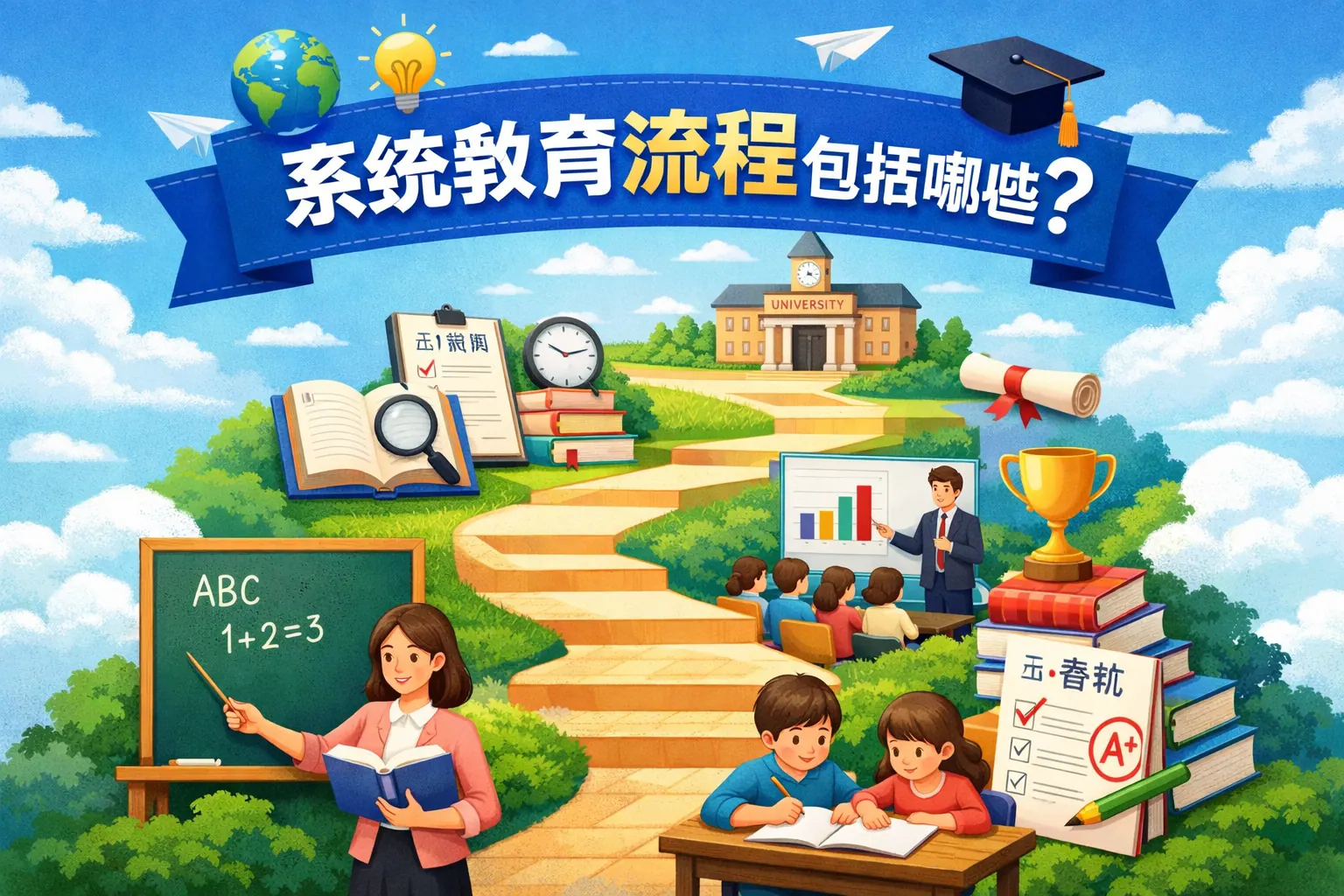 系统教育流程包括哪些