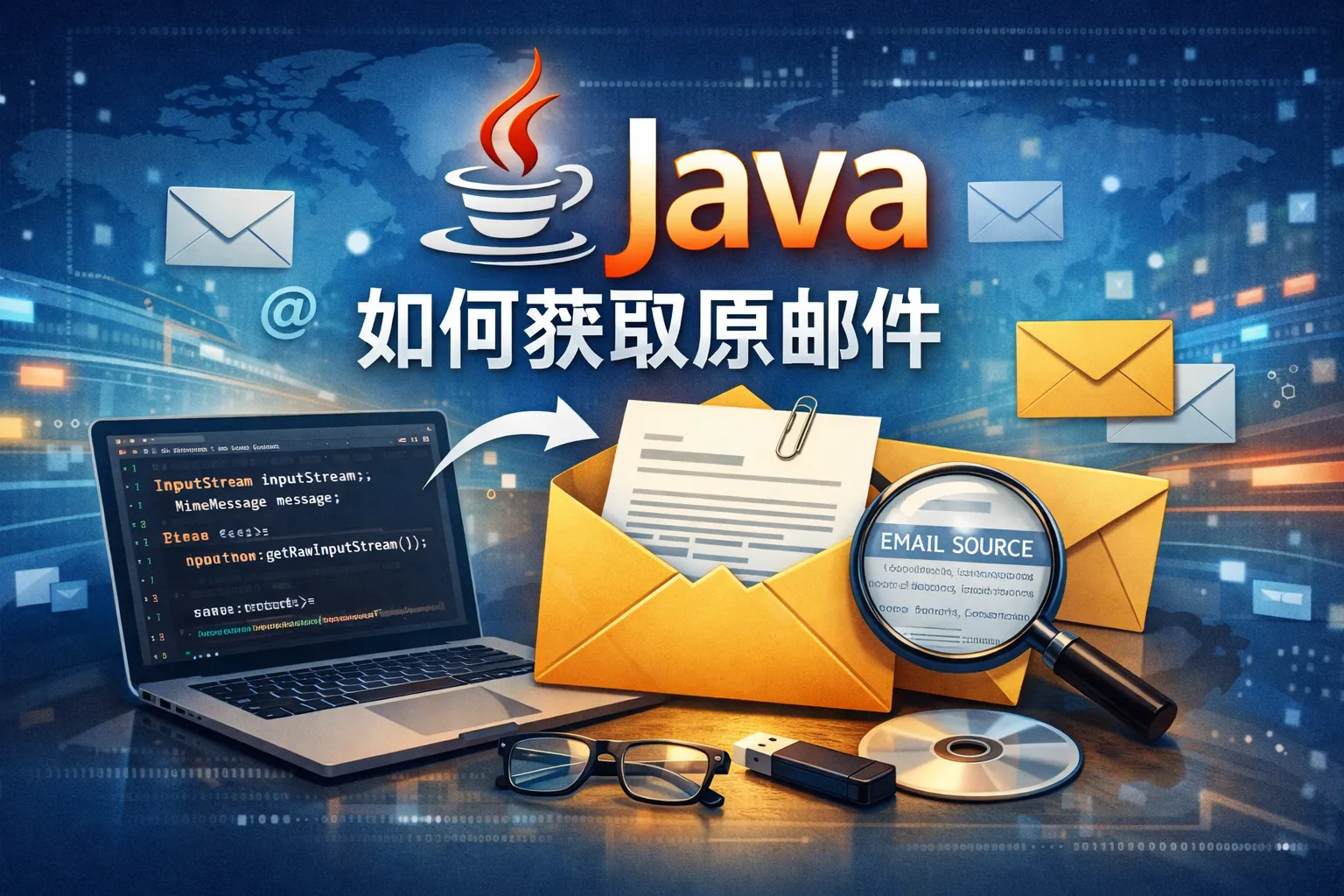 java如何获取原邮件