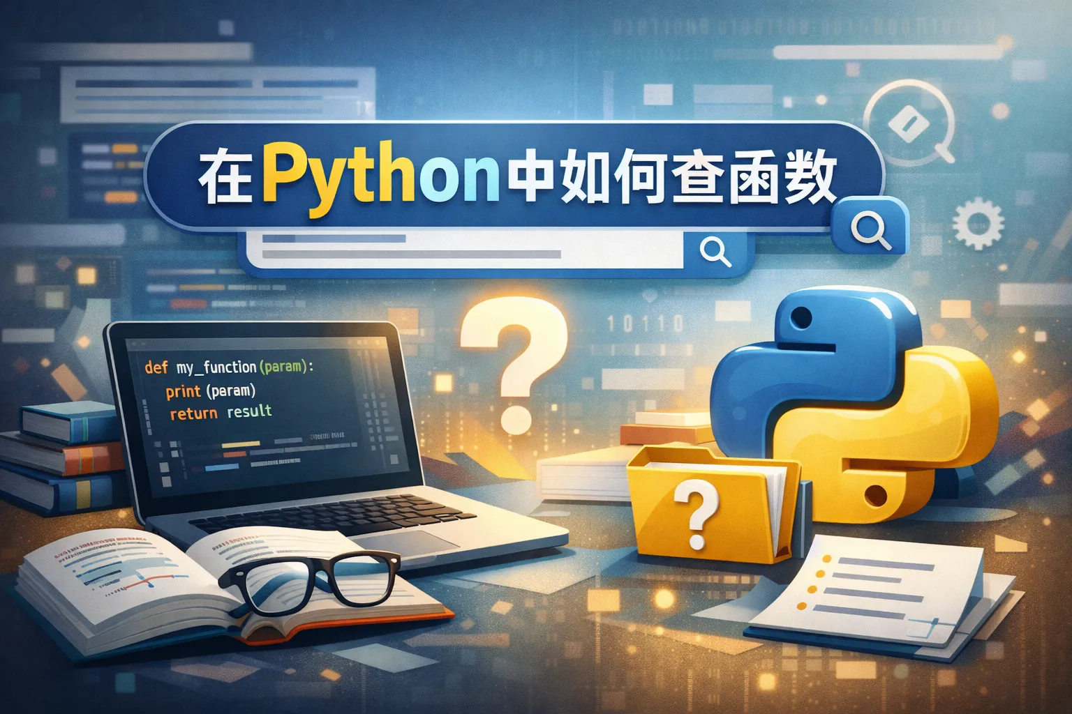 在python中如何查函数