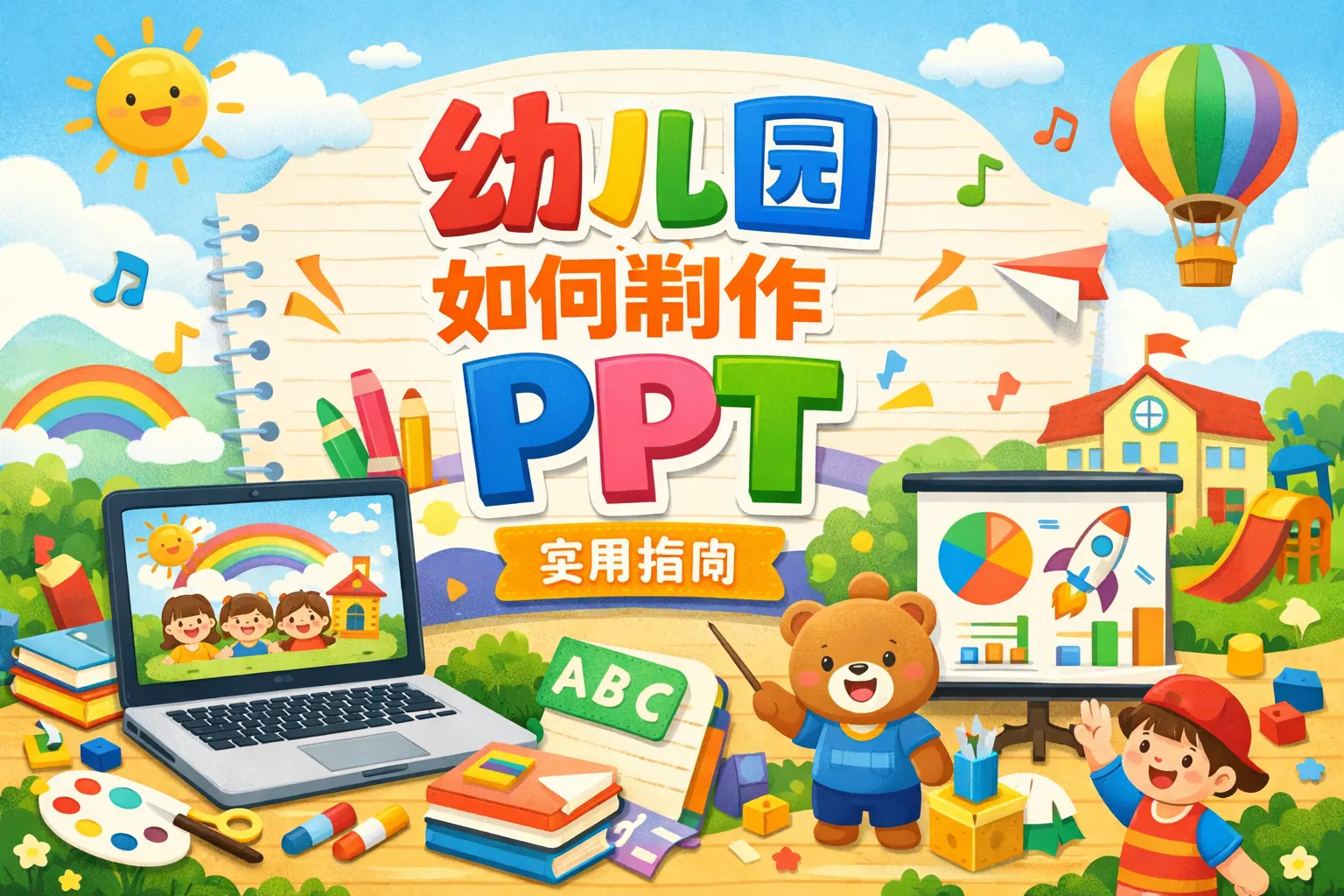 幼儿园如何制作ppt