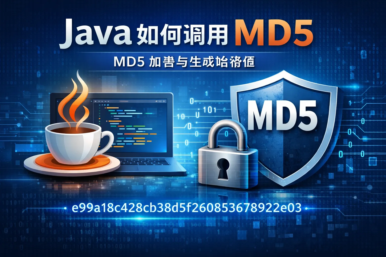 java如何调用md5