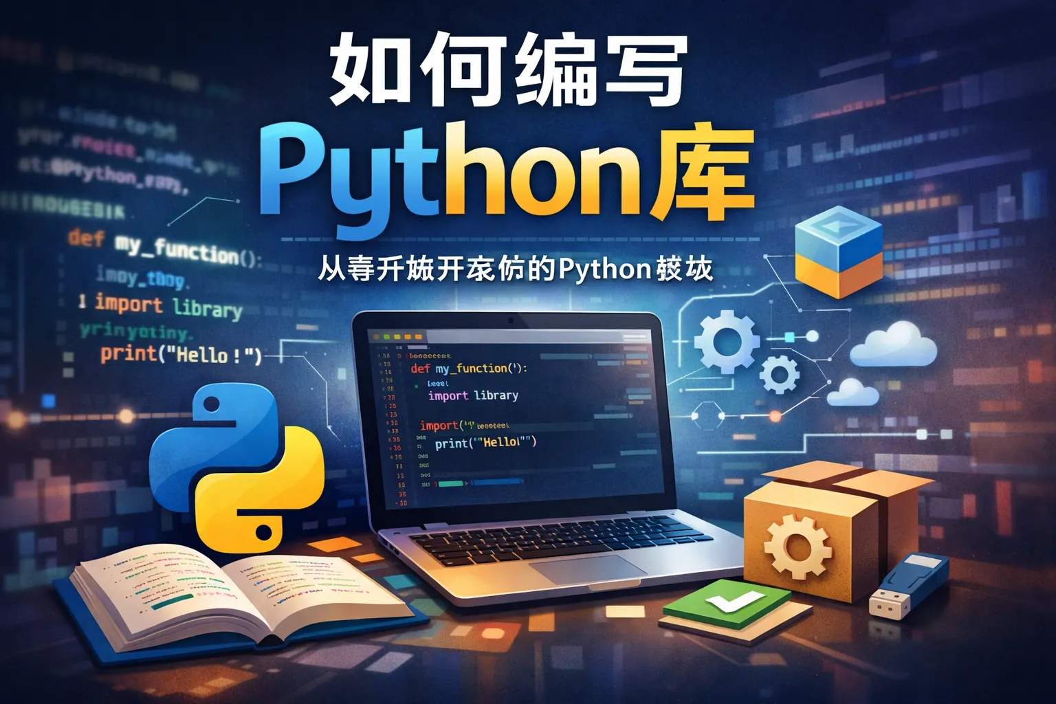 如何编写python库