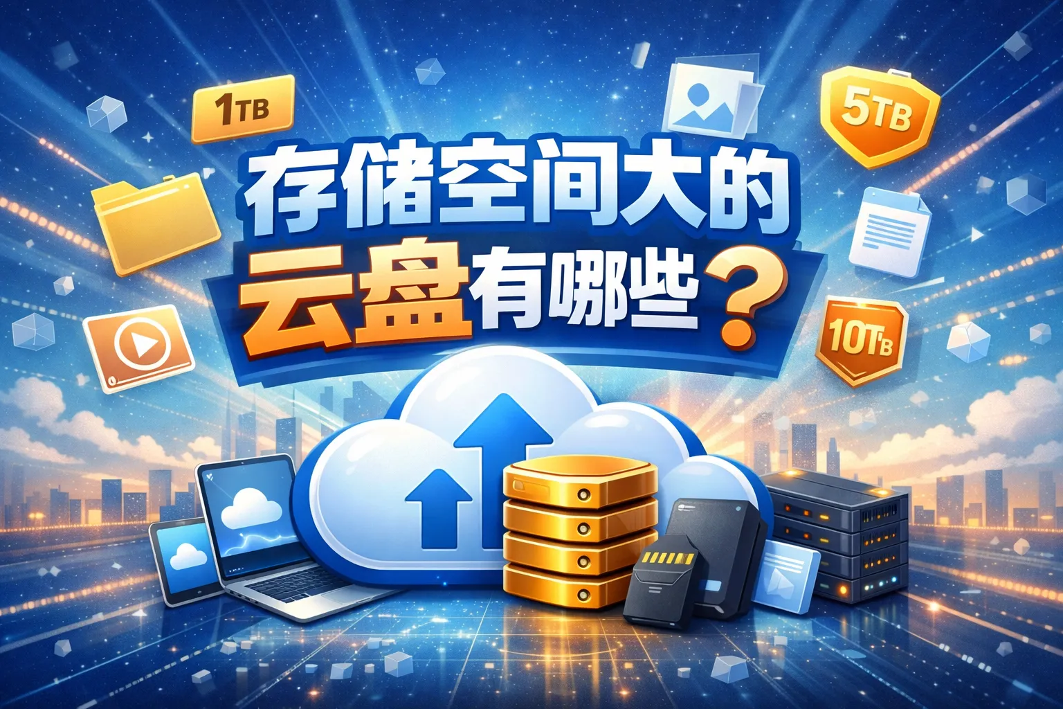 存储空间大的云盘有哪些