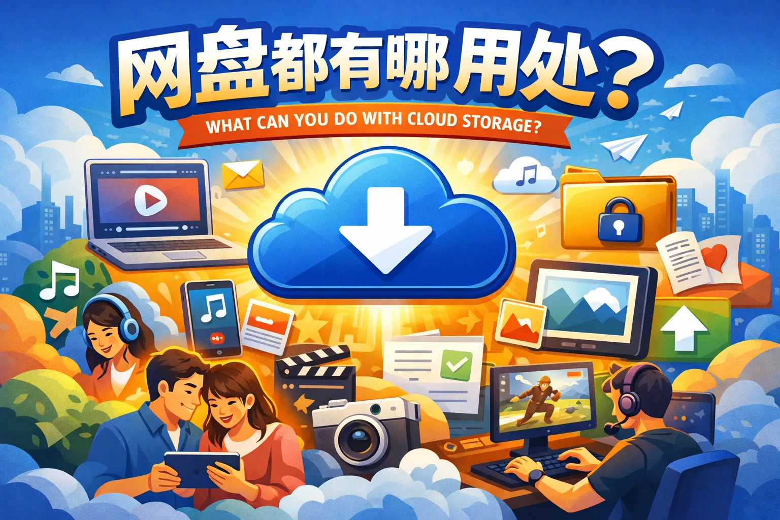 网盘都有哪些用处