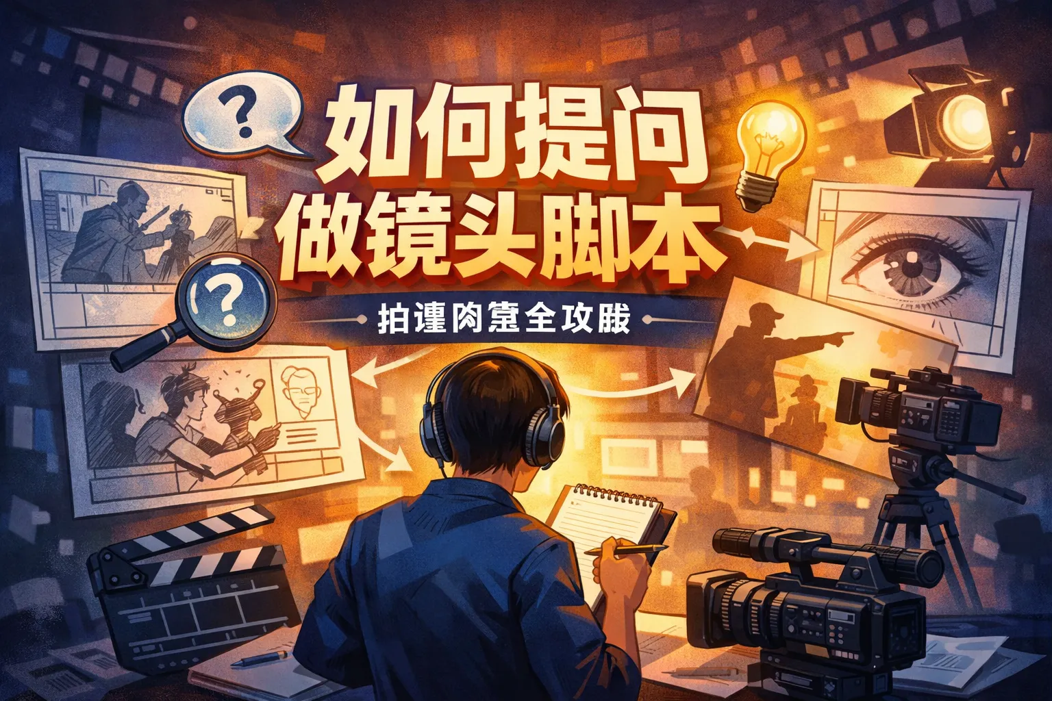 做镜头脚本如何提问