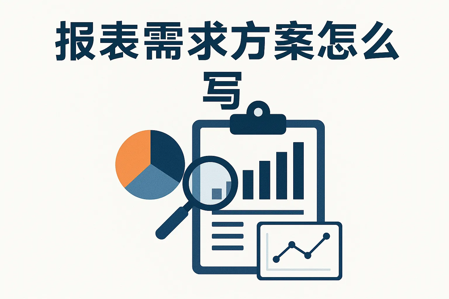 报表需求方案怎么写