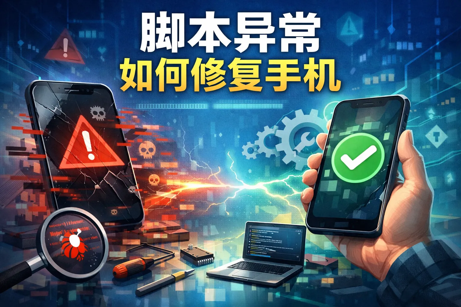 脚本异常如何修复手机