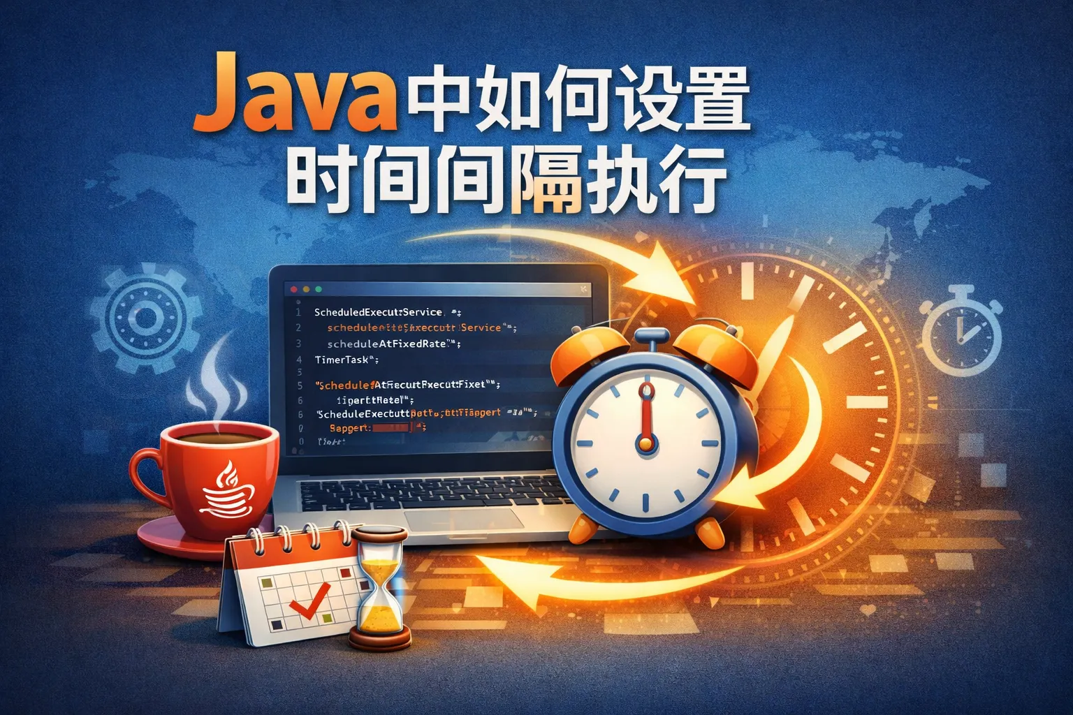 Java中如何设置时间间隔执行
