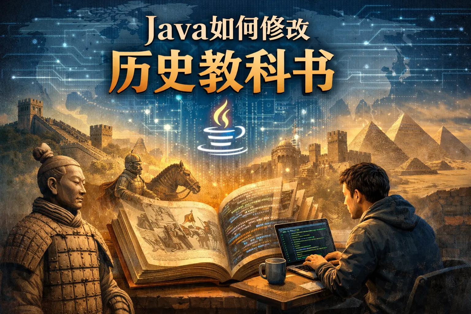 java如何修改历史教科书