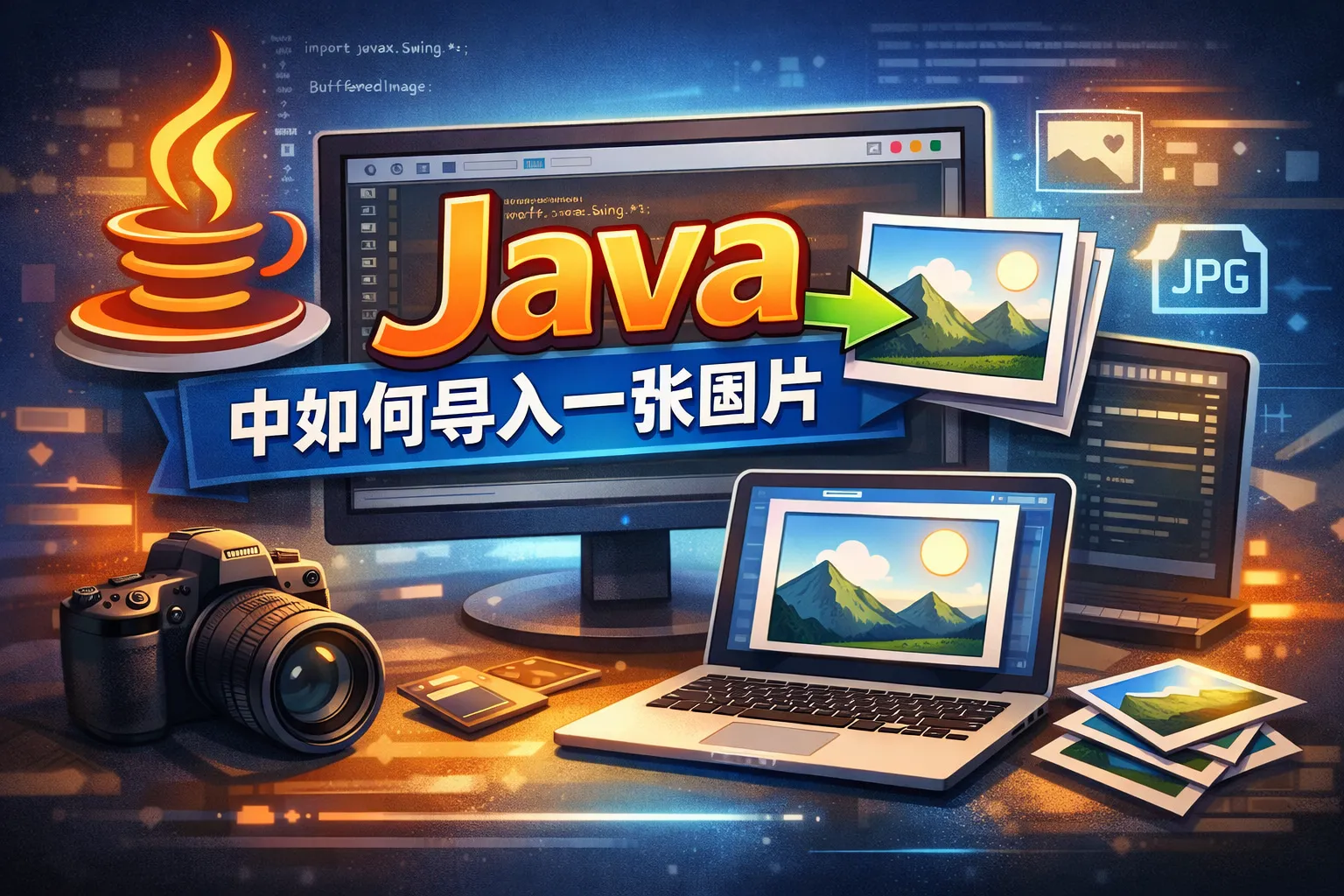 java中如何导入一张图片