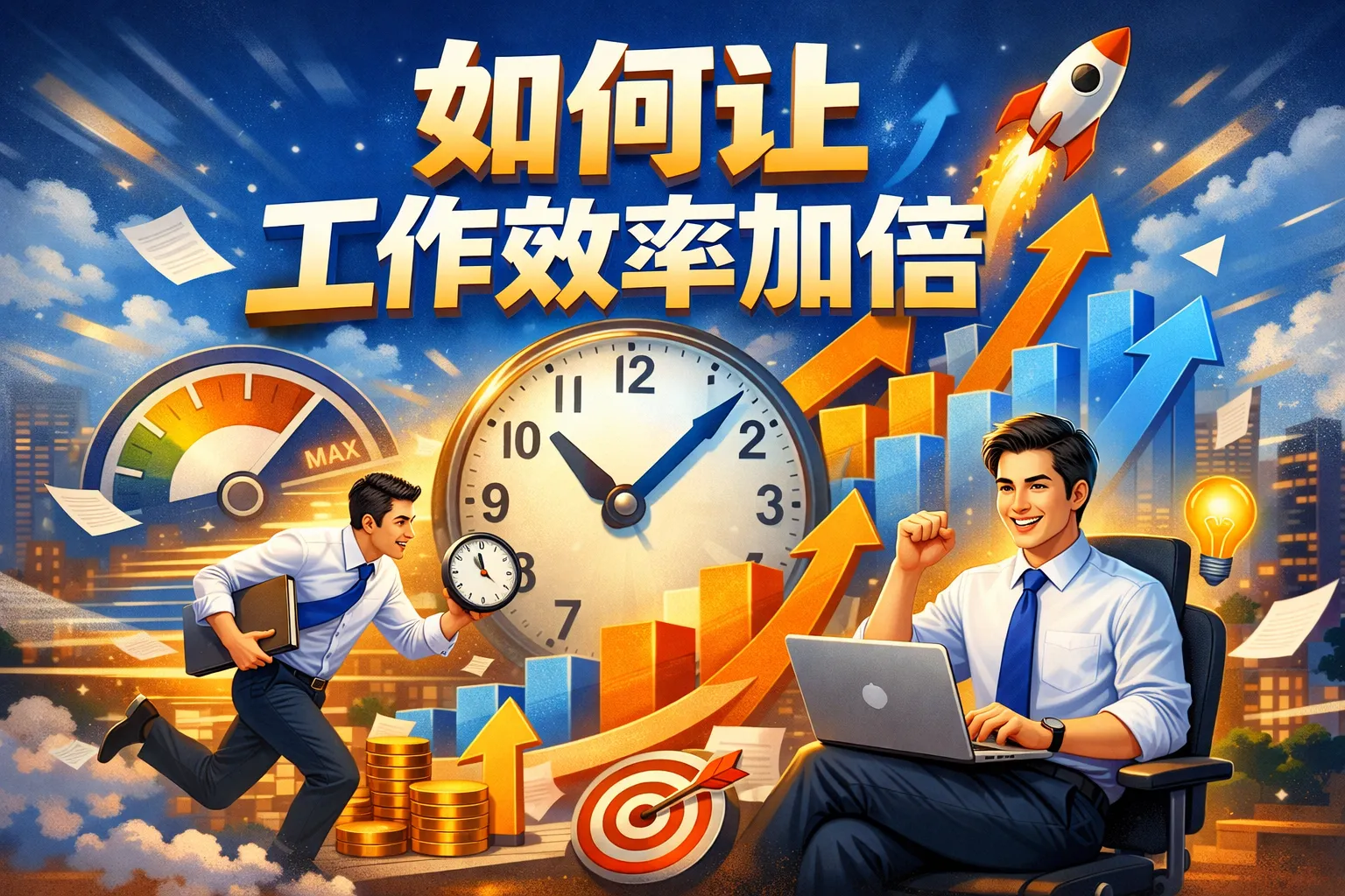 如何让工作效率加倍