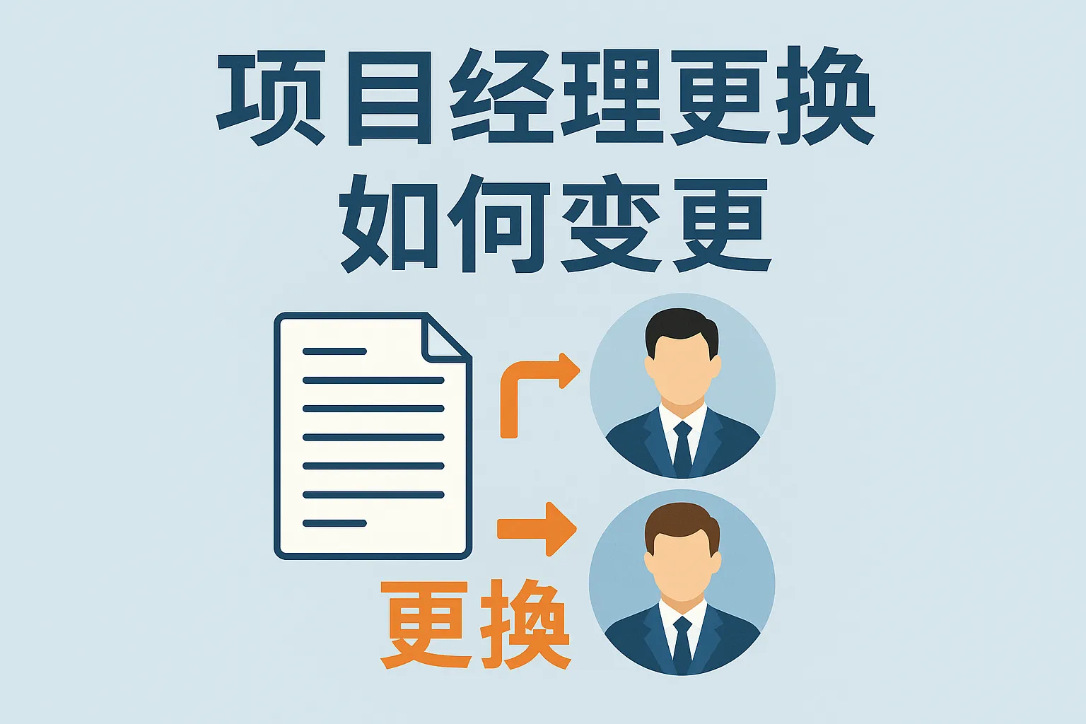项目经理更换如何变更