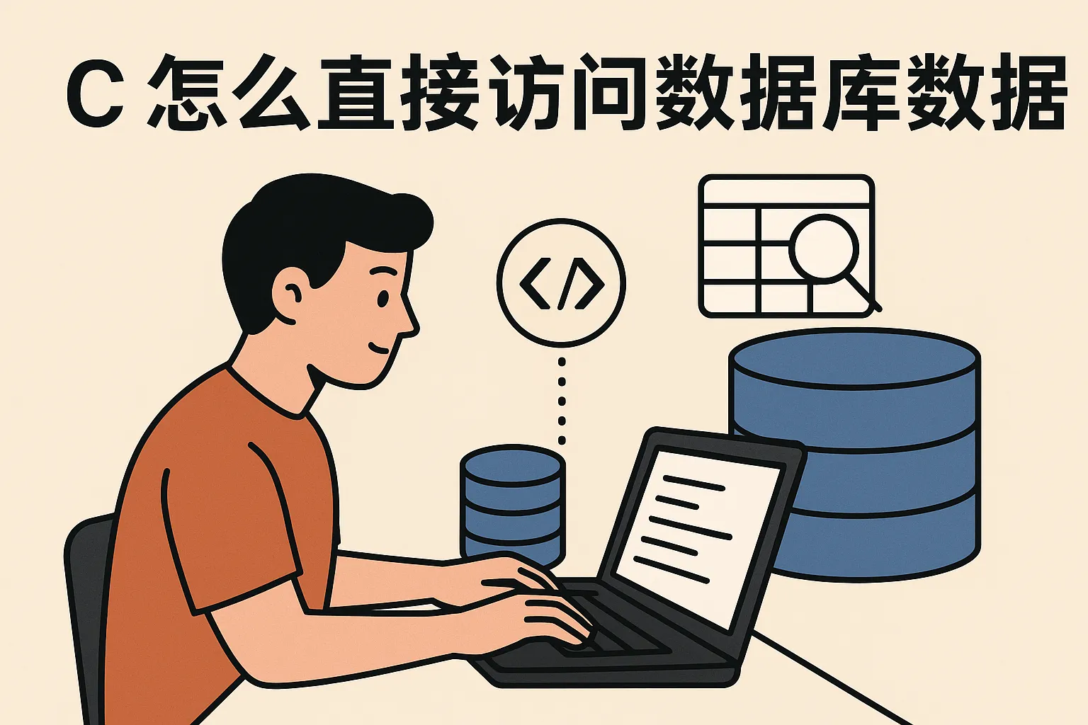 c 怎么直接访问数据库数据库数据库数据