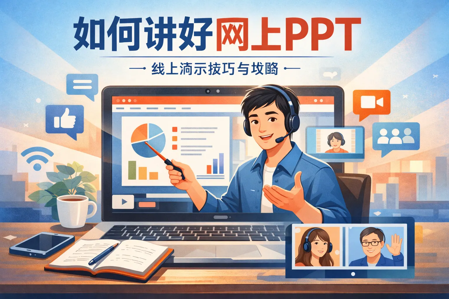 如何讲好网上ppt