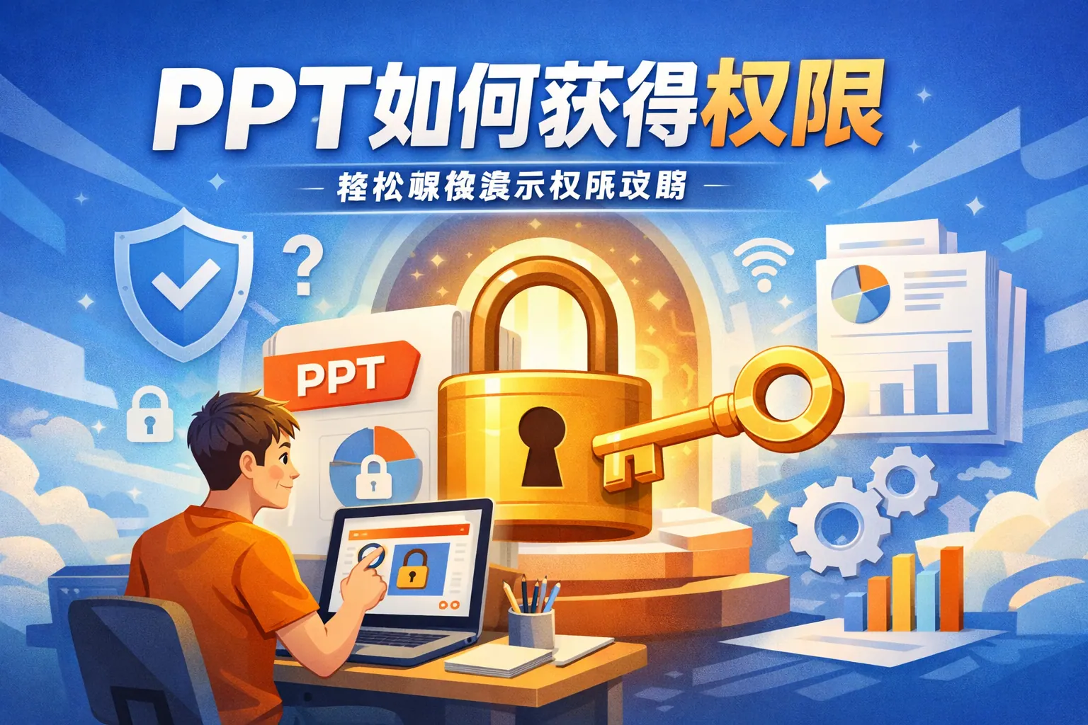 ppt如何获得权限