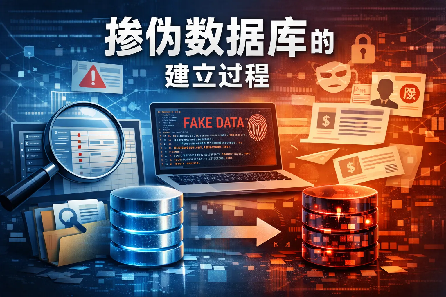 掺伪数据库的建立过程是