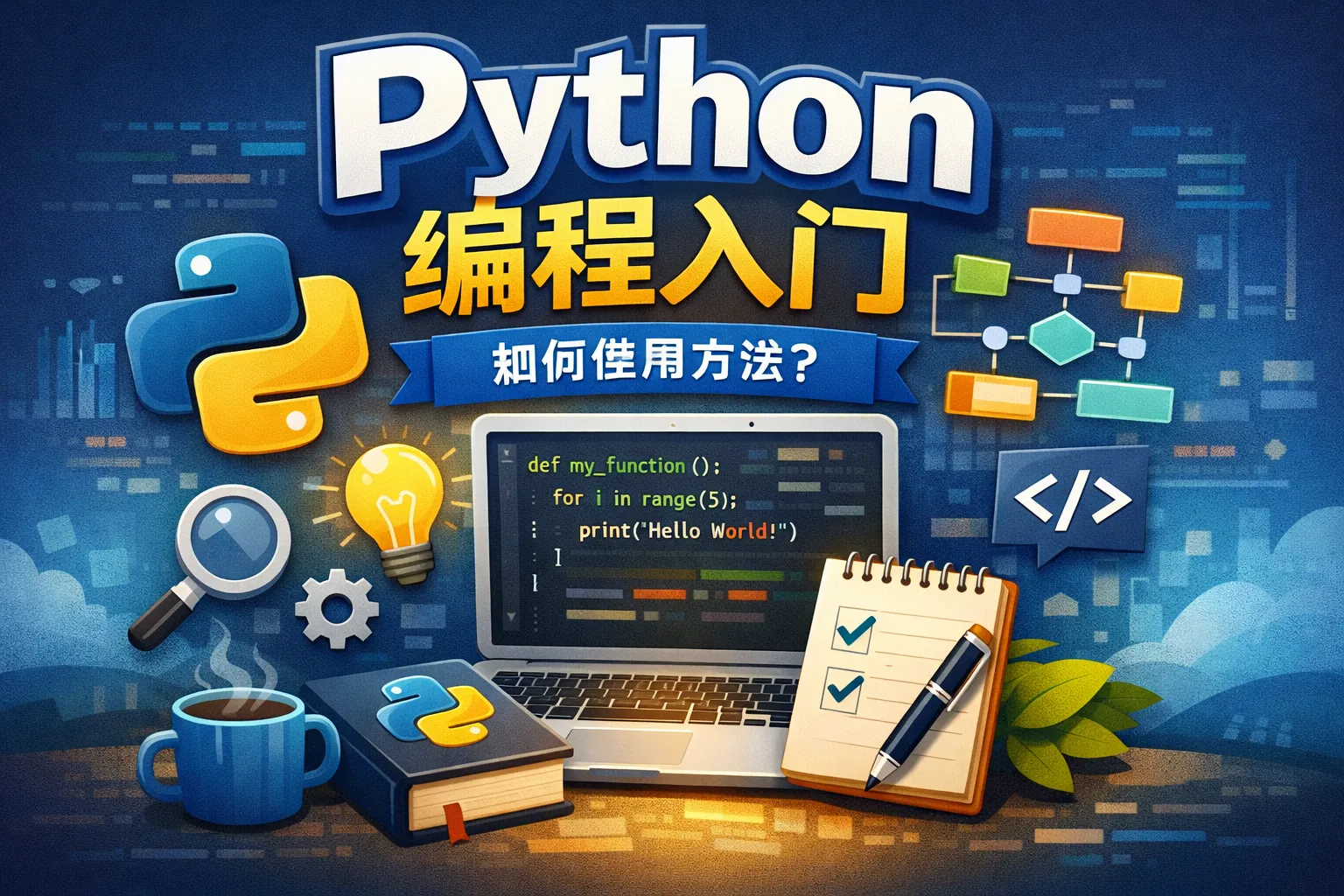python or如何使用方法