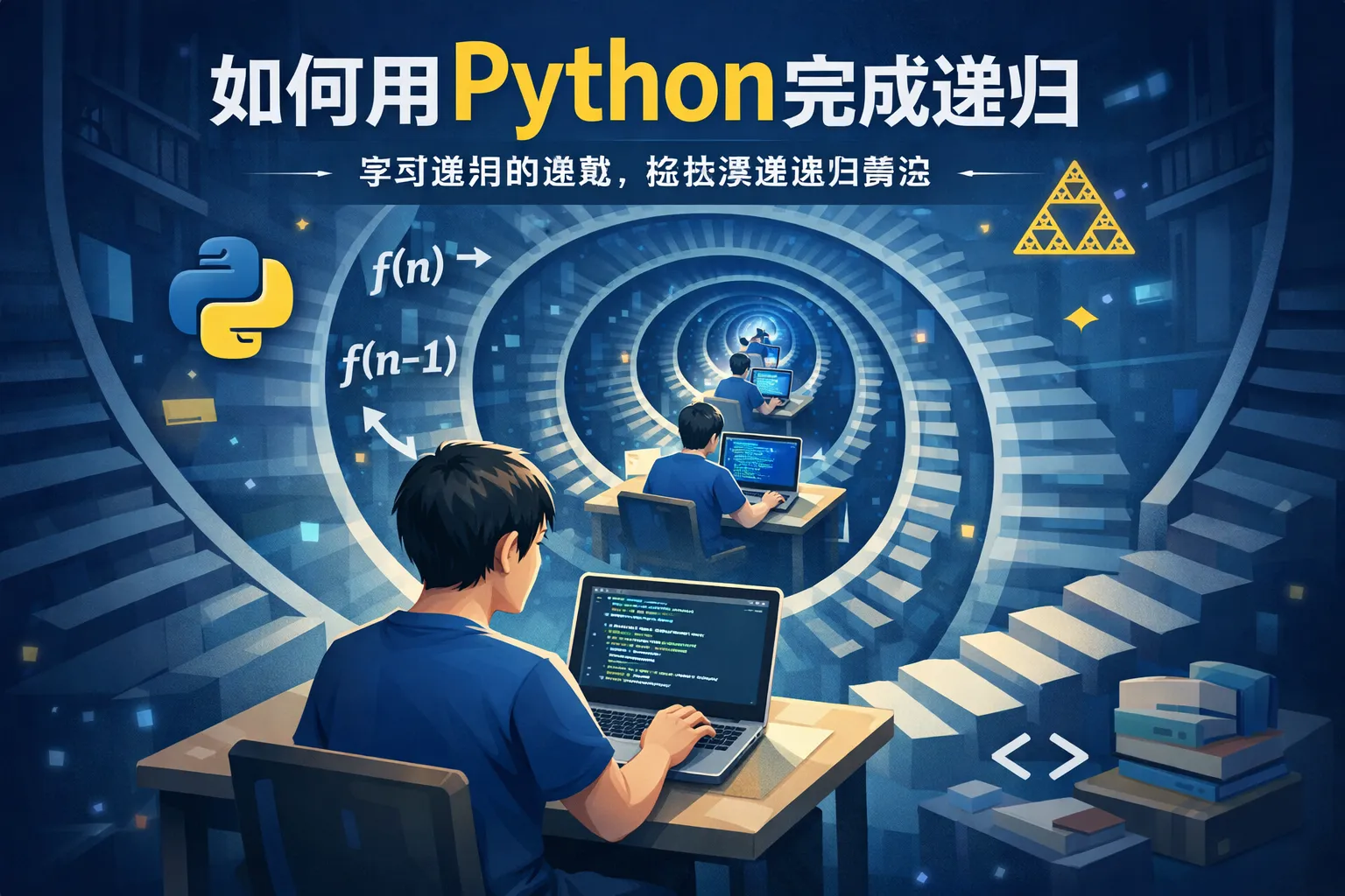 如何用python完成递归