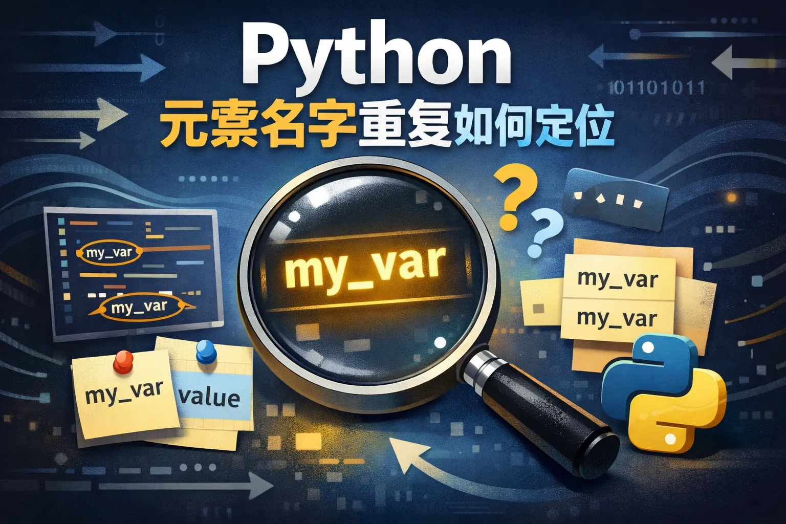 python元素名字重复如何定位