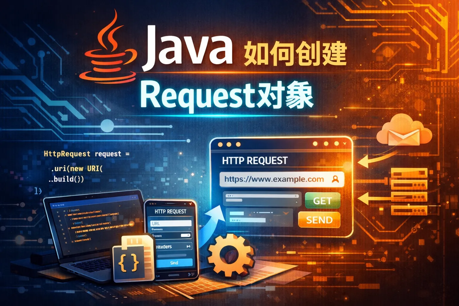 java 如何创建request对象