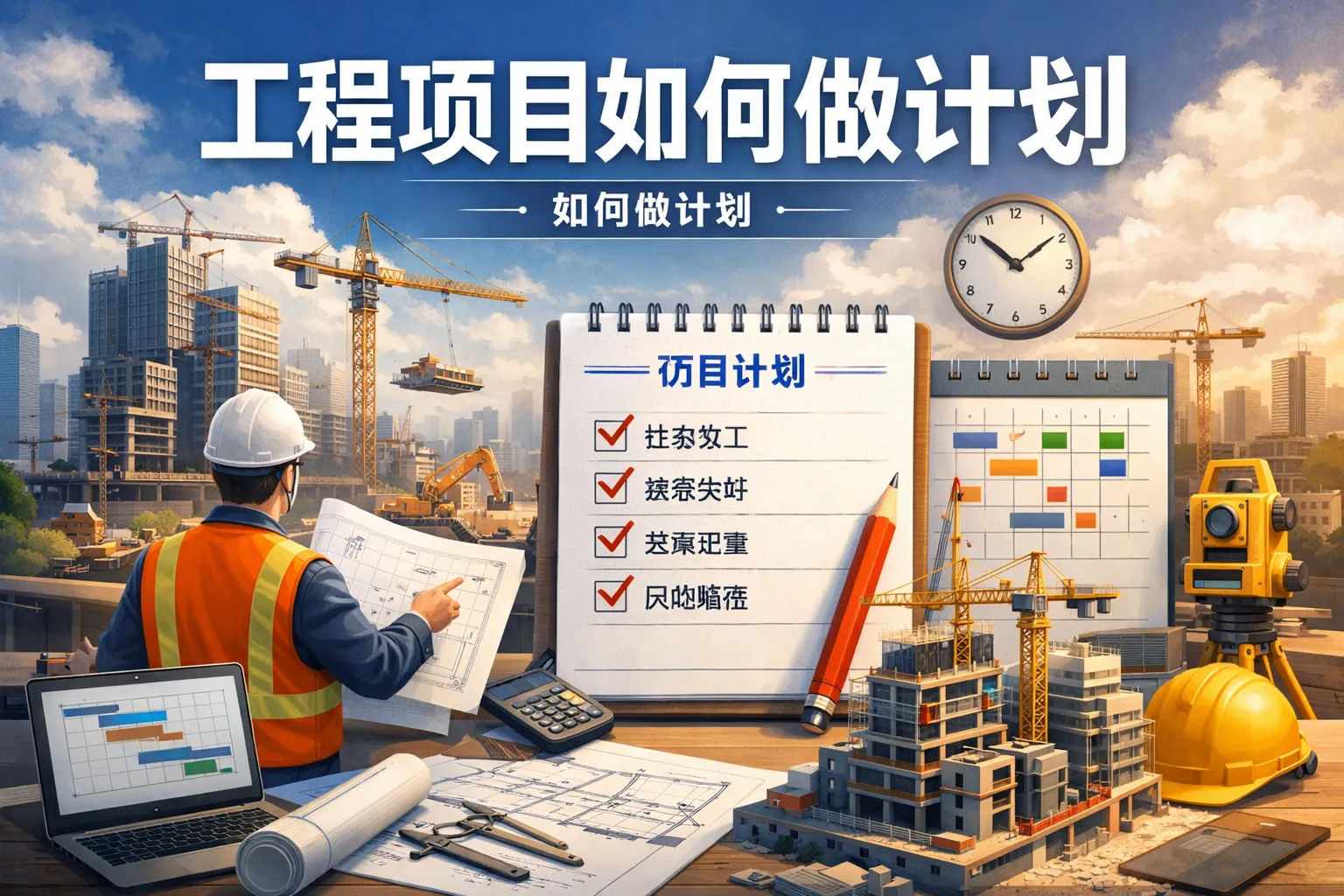 工程项目如何做计划