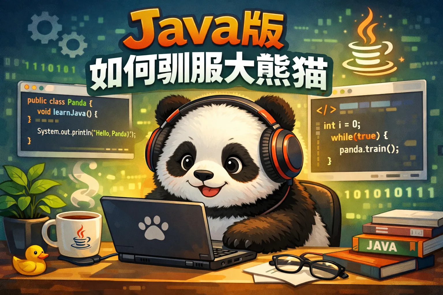 java版如何驯服大熊猫