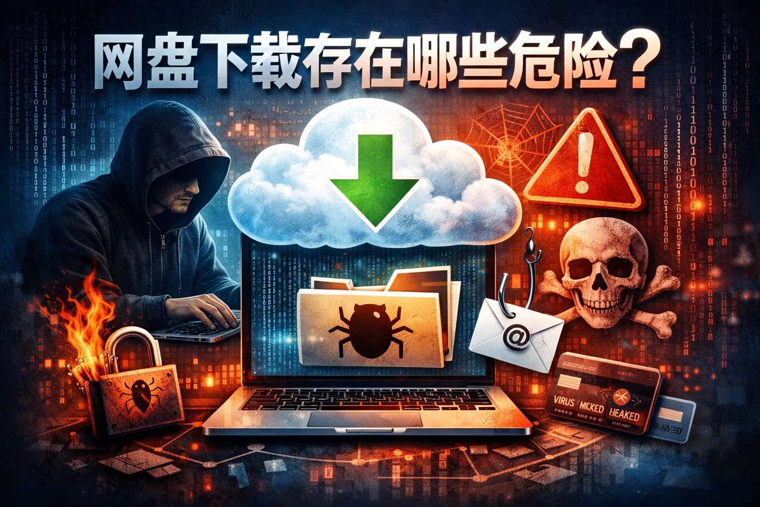 网盘下载存在哪些危险