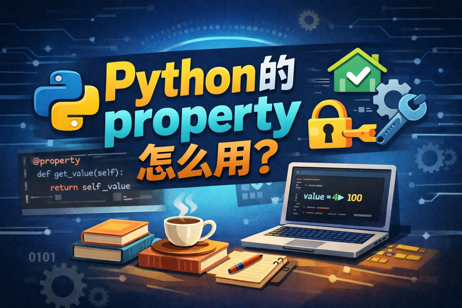 python的property怎么用